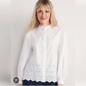 Old Navy Embroidered Shirt Sz Xl